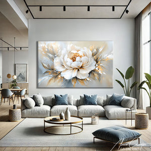 Tableau de Fleur Moderne