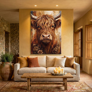 Peinture Tete De Vache