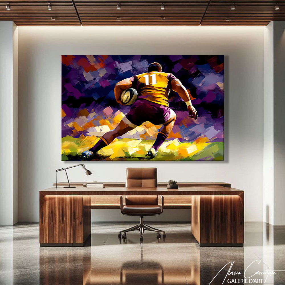 Tableau Rugby Moderne