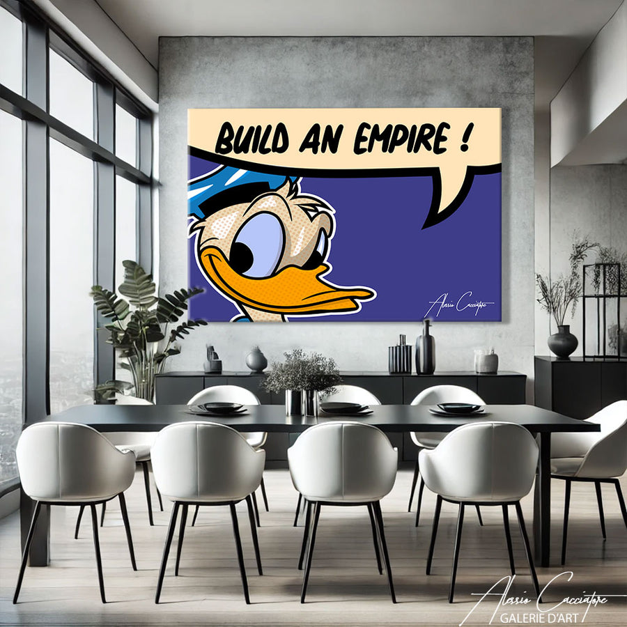 TABLEAU DONALD DUCK
– mise en situation