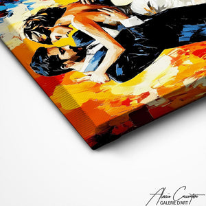 TABLEAU COUPLE DANSEUR Alessio Cacciatore