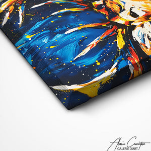 TABLEAU CERF COULEUR Alessio Cacciatore