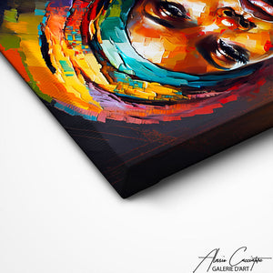 TABLEAU STYLE AFRICAIN Alessio Cacciatore