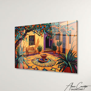 Art Mural Bohème Salon