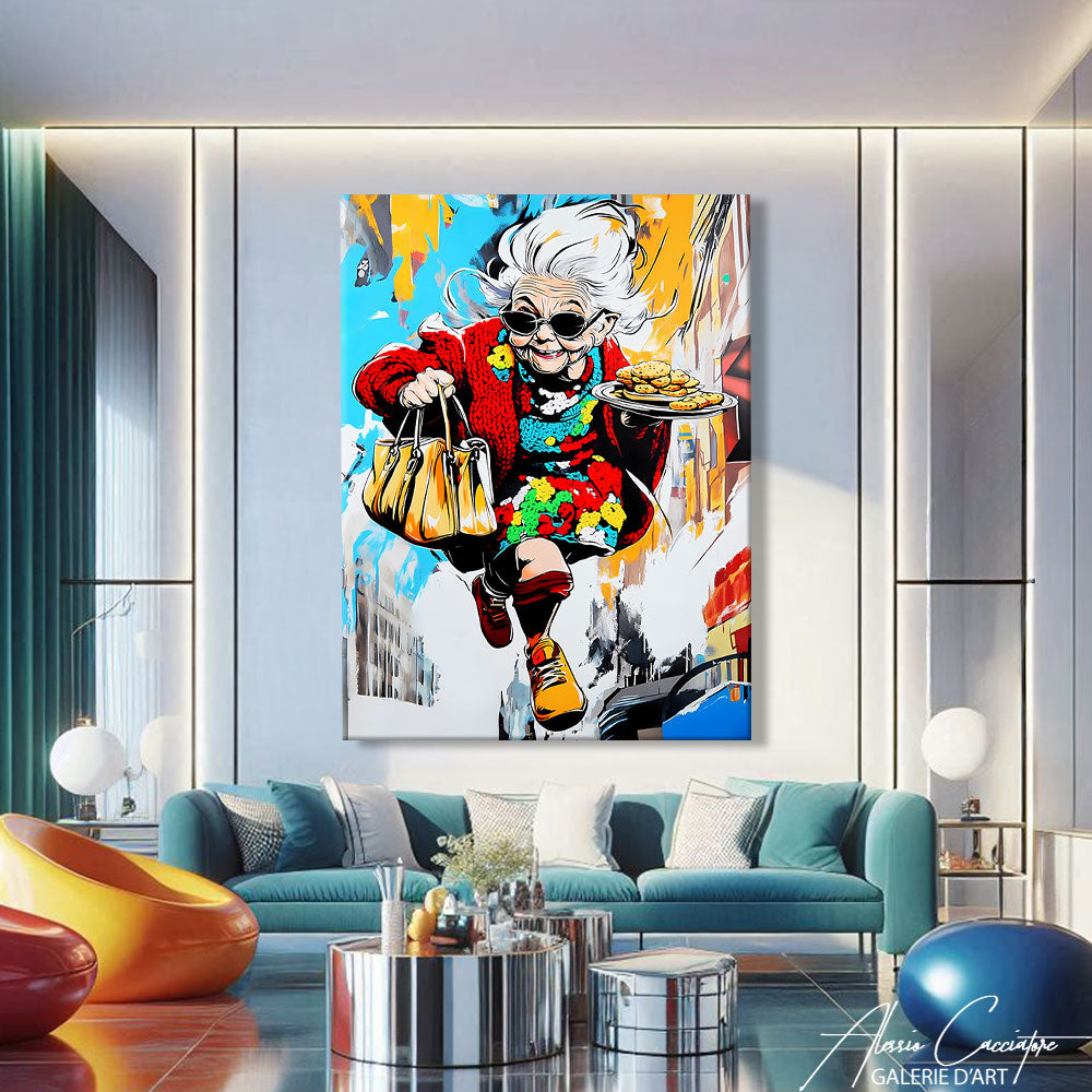 TABLEAU POP ART MARRANT