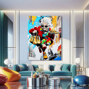 TABLEAU POP ART MARRANT