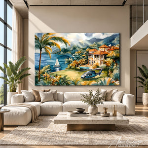 Peinture Villa