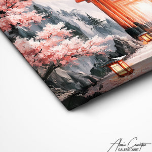 TABLEAU CERISIER JAPONAIS Alessio Cacciatore