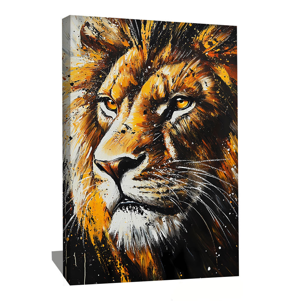 TABLEAU LION PORTRAIT