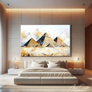 TABLEAU PYRAMIDE EGYPTE AlessioCacciatore