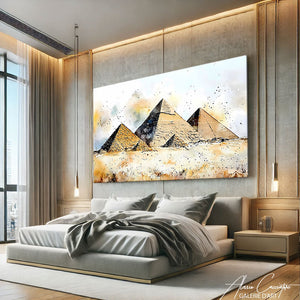 TABLEAU PYRAMIDE EGYPTE AlessioCacciatore