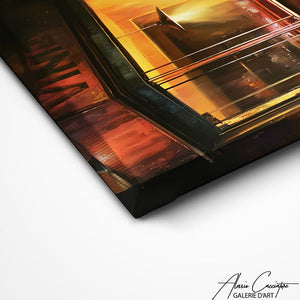 TABLEAU MANHATTAN LA NUIT Alessio Cacciatore