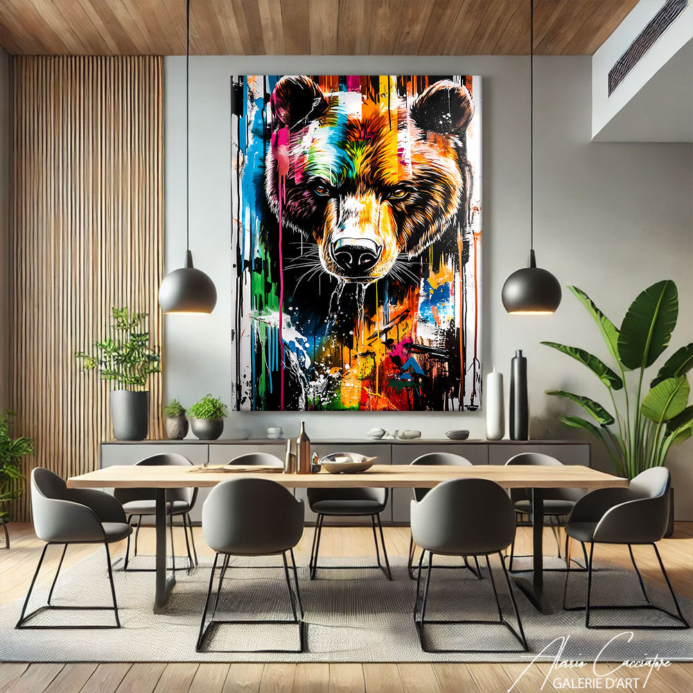 Tableau Animal Pop Art