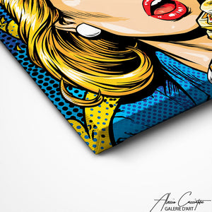 TABLEAU PIN UP RÉTRO Alessio Cacciatore