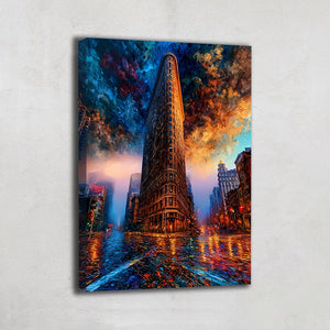 TABLEAU ABSTRAIT MANHATTAN