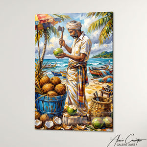 Cadre Noix De Coco