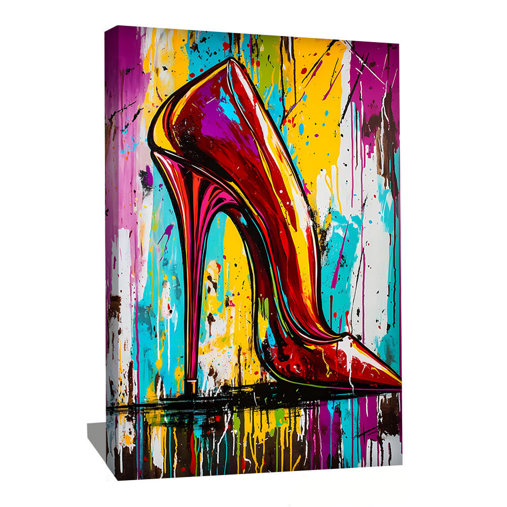 TABLEAU POP ART ESCARPIN