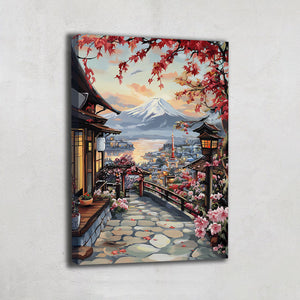 Peinture Du Mont Fuji