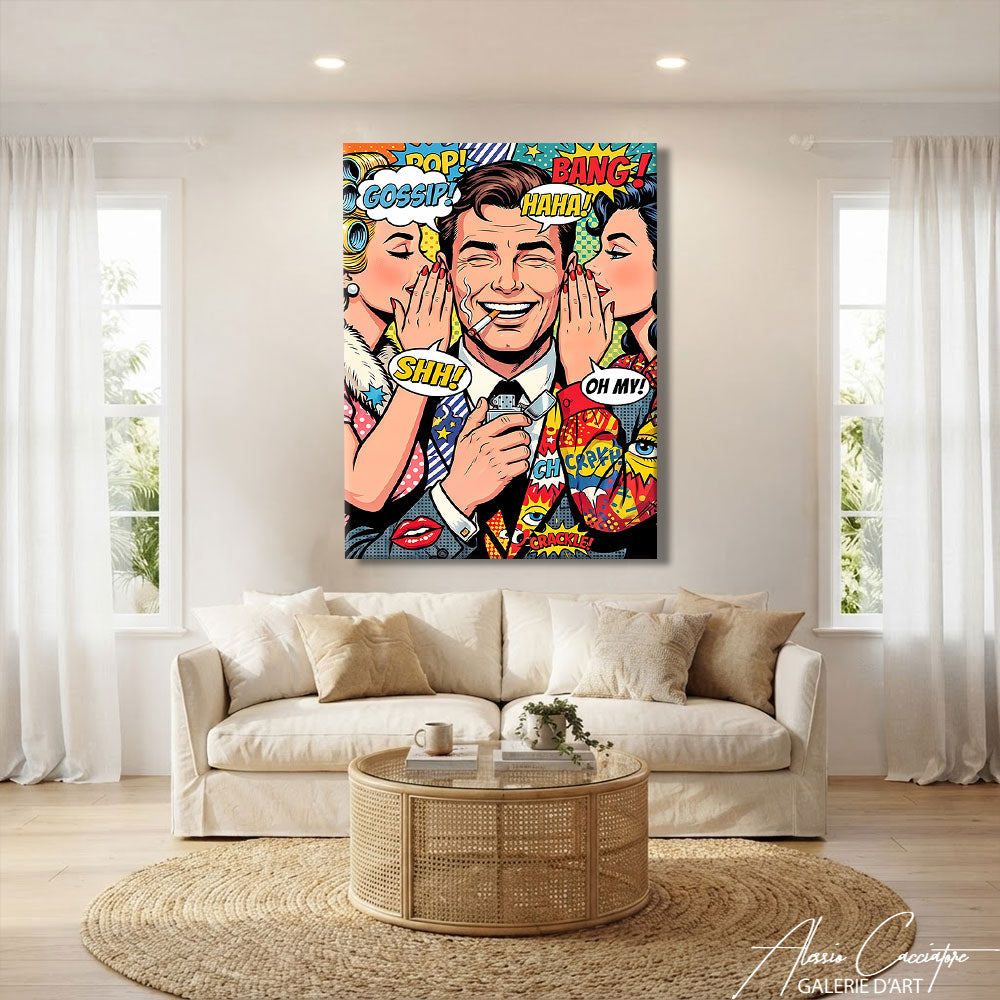 Peinture Coloré Pop Art