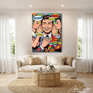 Peinture Coloré Pop Art