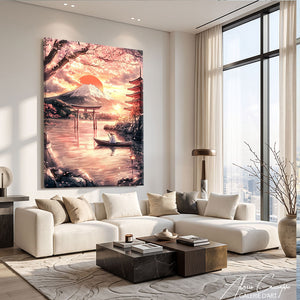 Affiche Japon Mont Fuji Tableau