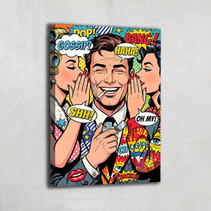 Tableau Coloré Pop Art
