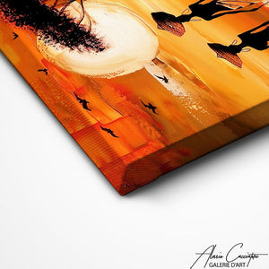 TABLEAU AFRICAIN ETHNIQUE Alessio Cacciatore