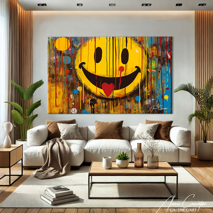peinture de street art – mise en situation