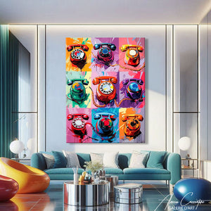 Tableau Pop Art Warhol