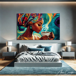 Femme Africaine Tableau