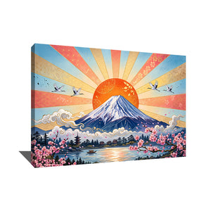 Peinture Mont Fuji