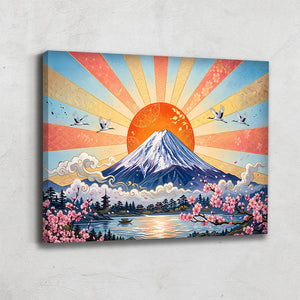 Peinture Mont Fuji