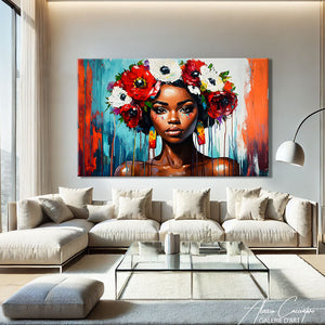 Cadre Deco Africaine