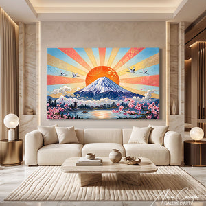 Toile Mont Fuji
