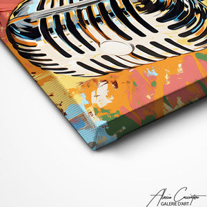 TABLEAU STREET ART MUSIQUE Alessio Cacciatore