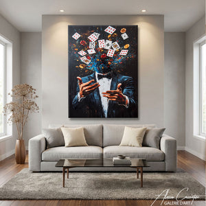 Peinture Jeu De Cartes