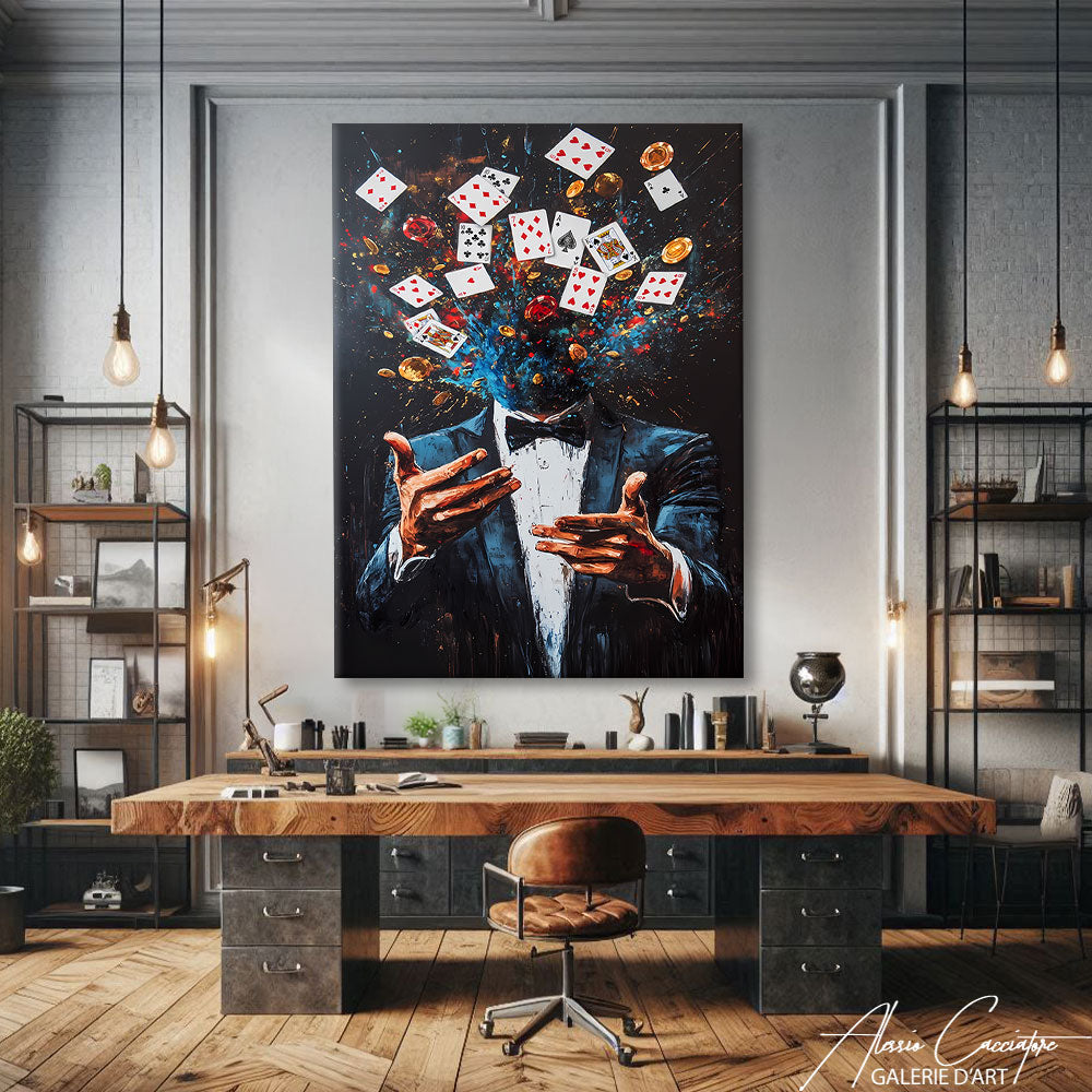 Affiche Jeu De Cartes