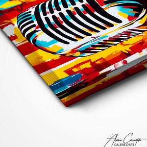 TABLEAU POP ART MICRO Alessio Cacciatore