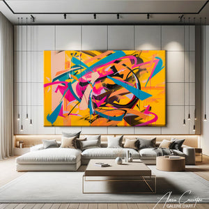 Tableau Contemporain Grand Format
