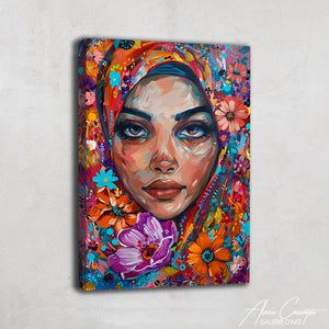 Tableau oriental femme