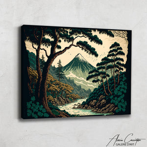 Tableau Japonais Paysage