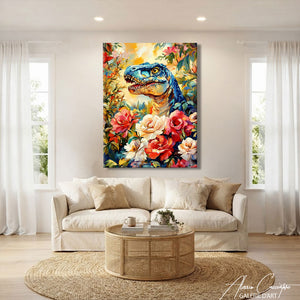 Peinture Dinosaure Chambre Enfant