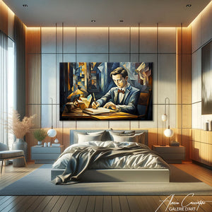 peinture cubiste contemporaine