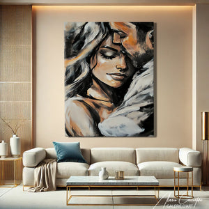 Couple Amoureux Peinture
