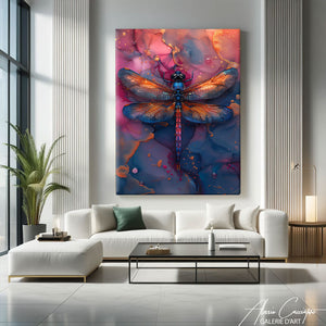 Peinture Libellule