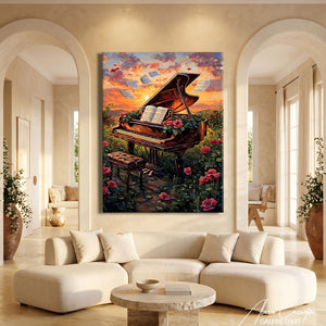 Peinture De Piano