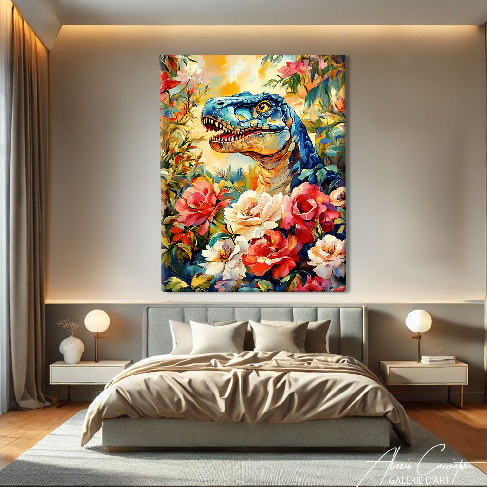 Toile Dinosaure Chambre Enfant