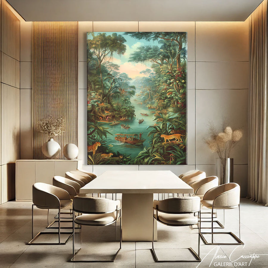 Tableau Forêt Tropicale – mise en situation