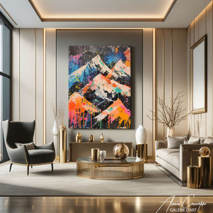 Tableau Montagne Moderne