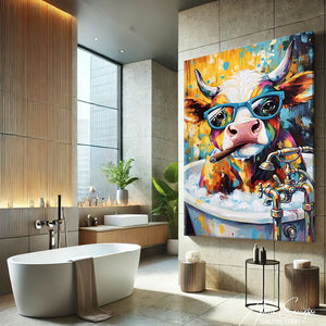 Décoration Murale Pop Art Vache